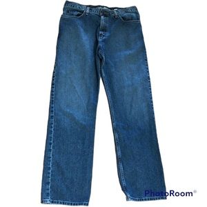 Mens Eddie Bauer Relaxed Fit Specially Dyed Jeans 33x32